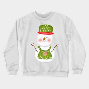 Christmas Snowman Crewneck Sweatshirt